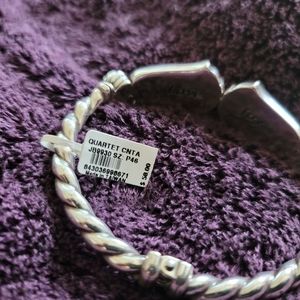 Brighton Quartet Cantata Hinged Bangle